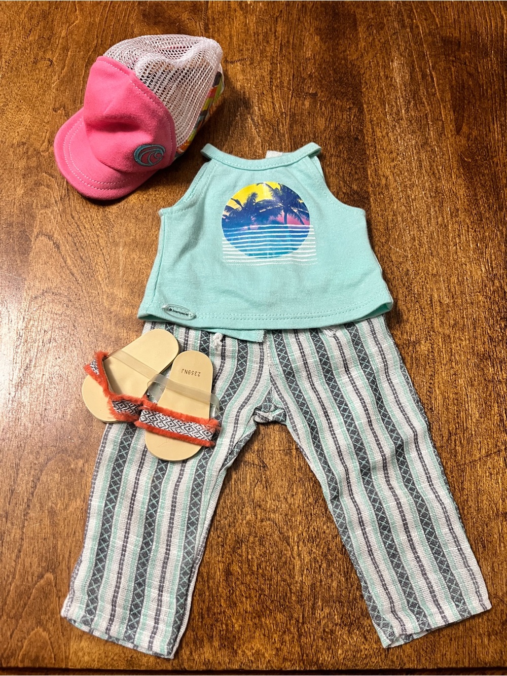 American Girl Joss’s Beach vibes outfit